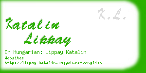 katalin lippay business card